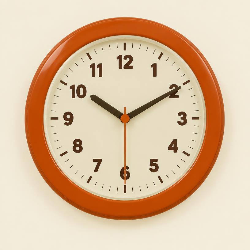 Retro Wall Clock